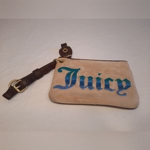 Vintage juicy couture wristlet bag